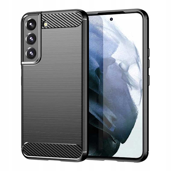 Spacecase Carbon Case För Samsung Galaxy S23+ Svart