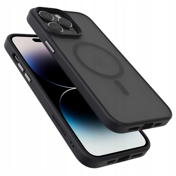 Spacecase Hybrid Case För Iphone 14 Pro Max Black