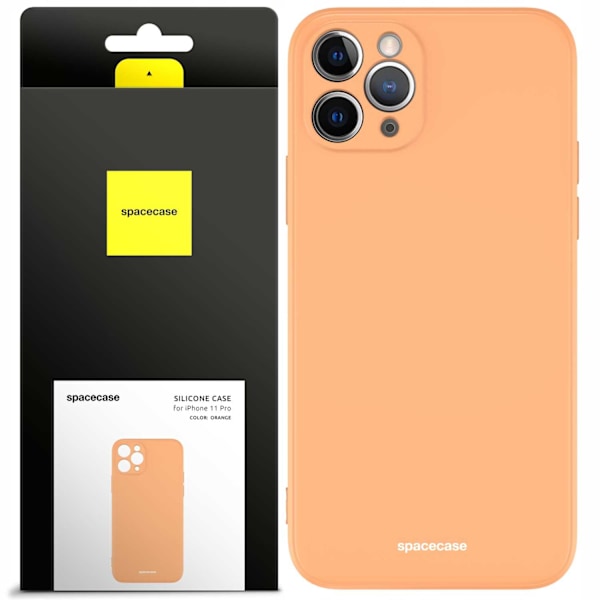 Spacecase Silikonfodral För Iphone 11 Pro Orange