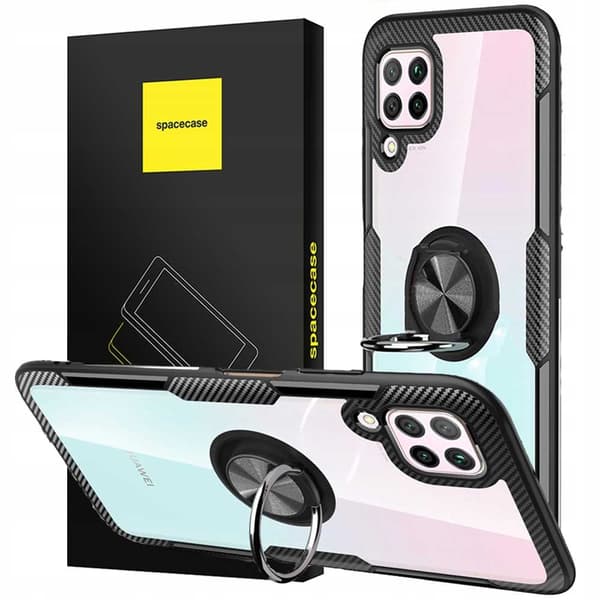 Spacecase Case Cover Till Huawei P40 Lite Clear Ring
