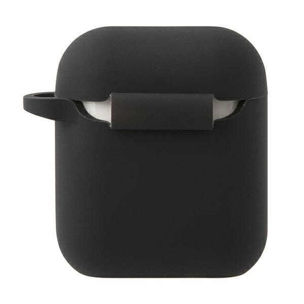 MINI MIACA2SLTBK AIRPODS COVER SORT/SORT HÅRDT ETUI SILICONE COLLECTION