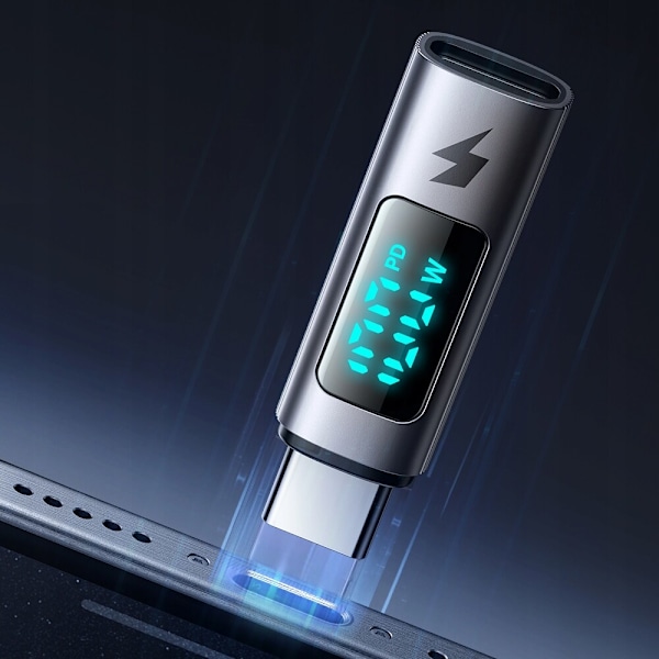 MCDODO ADAPTER USB-C ADAPTER USB TYP C SNABBLADDNING 100W MÄTARE
