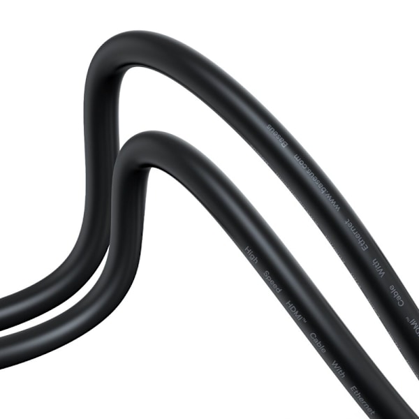 Baseus High Definition Series HDMI 2.0-kabel 4K 60Hz 1,5m svart (WKGQ020101)