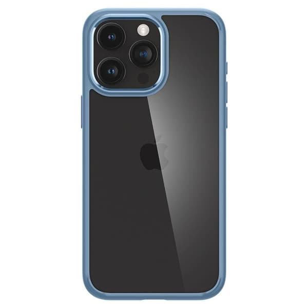 Spigen Crystal Hybrid, sierrablå - iPhone 15 Pro Max