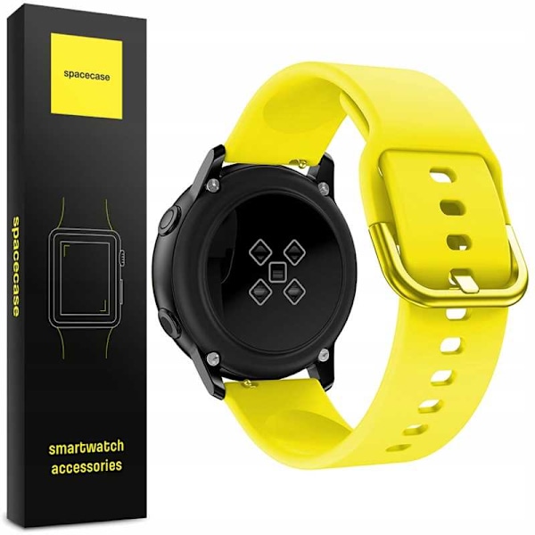 Spacecase Silikon Klorrem 20Mm Gult Sportband