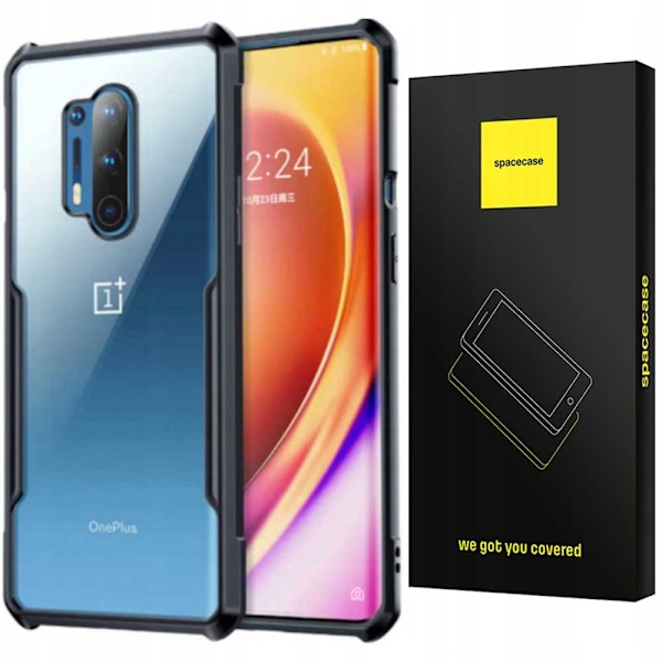Spacecase-Fodral För Oneplus 8 Pro Beetle Black