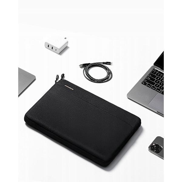 INNOSTYLE 16" LAPTOPVÄSKA VATTENTÄTT FODRAL OMNIPROTECT SLIM SVART