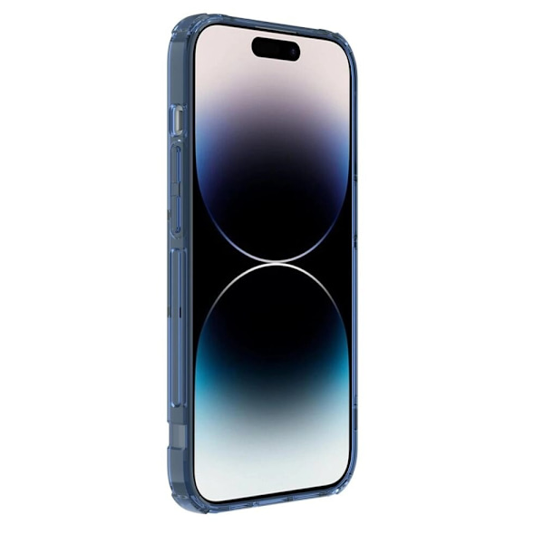 Nillkin Nature Pro Armor-deksel med MagSafe til iPhone 15 Pro Max - Blå
