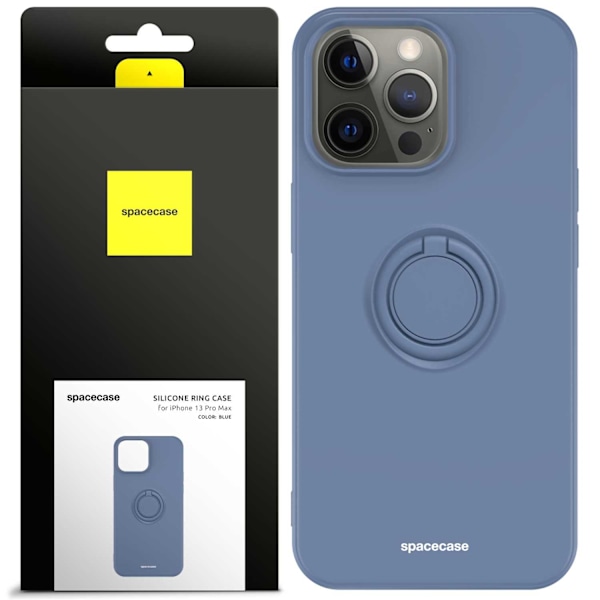 Spacecase Silikonfodral För Iphone 13 Pro Max Blue