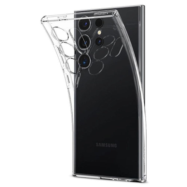 Spigen Liquid Crystal Case til Samsung Galaxy S24 Ultra - Gjennomsiktig