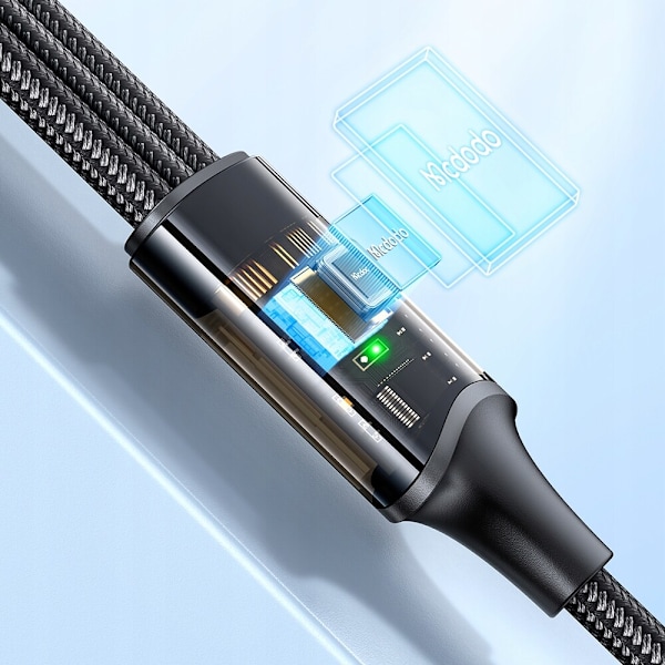 MCDODO USB-KABEL 3IN1 SNABBLADDNING USB-C LIGHTNING MICRO USB 6A 100W 1M