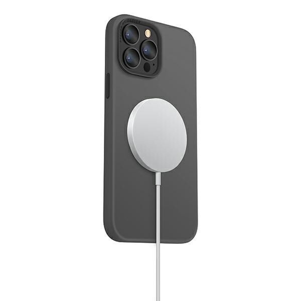 UNIQ Lino Hue iPhone 13 Pro Max 6.7 deksel grå/karbongrå MagSafe