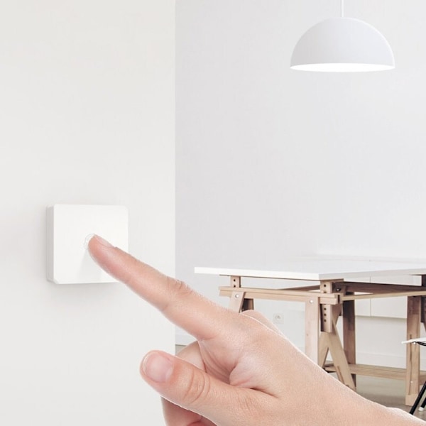 Sonoff SNZB-01 ZigBee trådløs fjernkontroll trykkknappbryter hvit (SNZB-01)