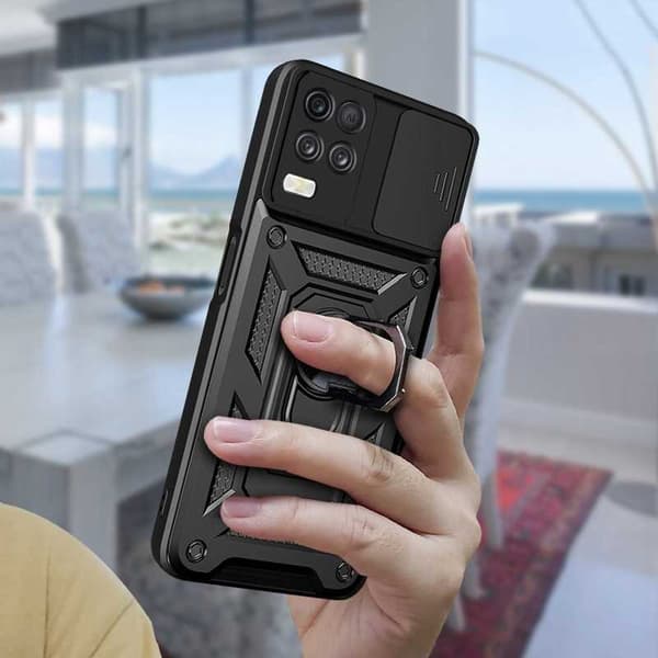 Spacecase-Fodral För Realme 8 5G Svart