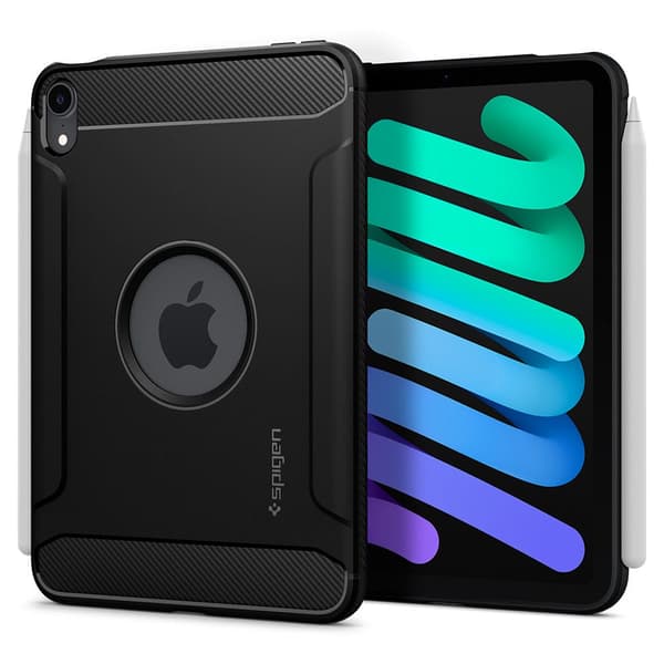 SPIGEN RUGGED ARMOR IPAD MINI 6 2021 MATT SVART