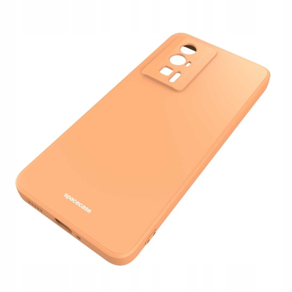 Spacecase Silikonecase För Poco F5 Pro Orange Skydd