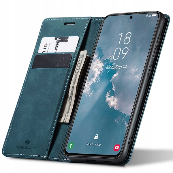 Spacecase Pålbocksväska För Galaxy S23 Blåt Väska Samsung