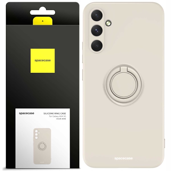 Spacecase Silikonring För Samsung Galaxy A54 5G Bone