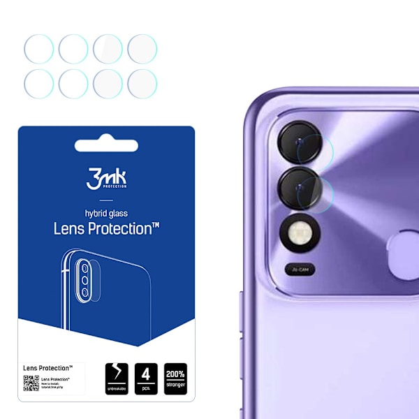 Tecno Spark 8 - 3mk Lens Protection