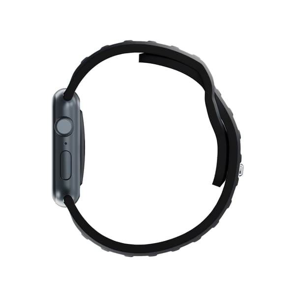 38/40/41 MM SORT - 3MK SILIKONE URREM TIL APPLE