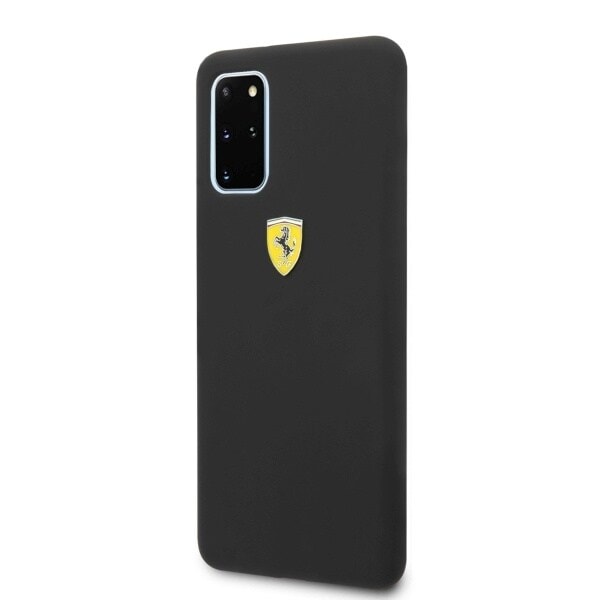 Ferrari Hardcase FESSIHCS67BK S20+ G985 svart/svart silikon