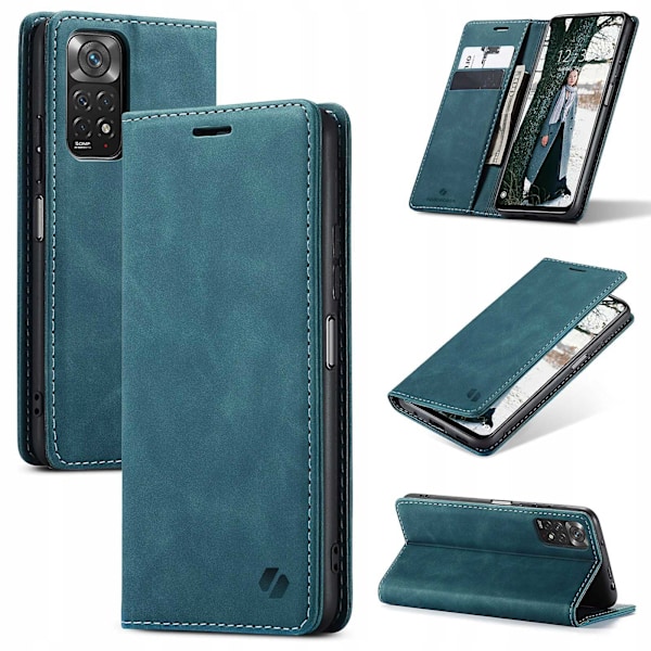 Spacecase Fodral Pålånsskydd För Xiaomi Redmi Note 11 11S Blå