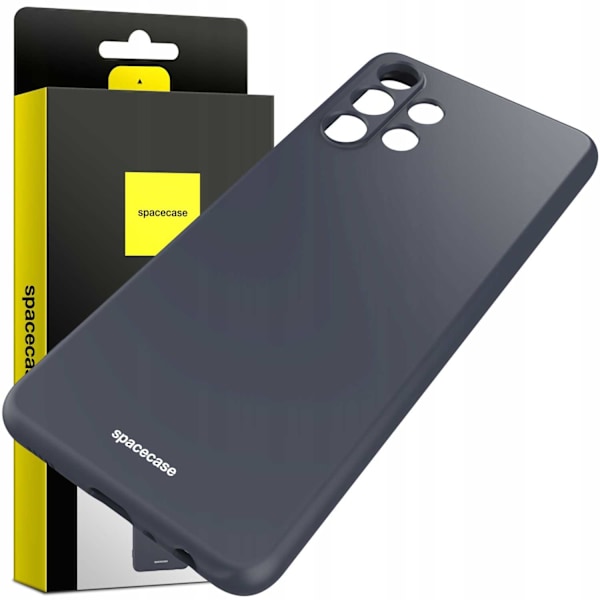 Spacecase Silikonfodral För Samsung Galaxy A32 4G Svart