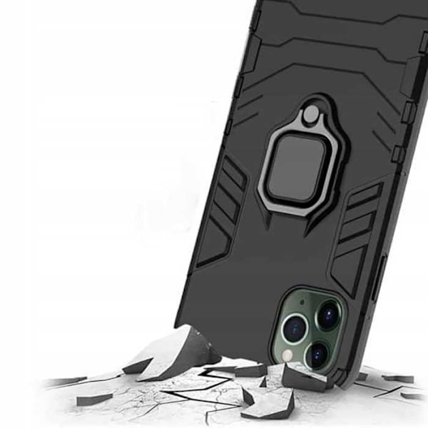 Spacecase X-Ring-Fodral För Iphone 11 Pro Black