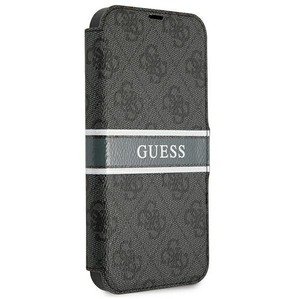 Gjett GUBKP13S4GDGR iPhone 13 mini 5.4 grå/grå bok 4G Stripe