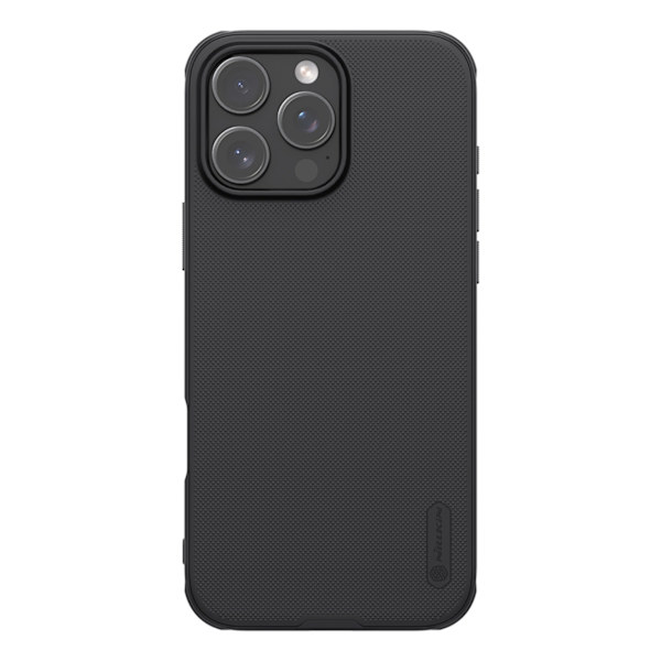 NILLKIN SUPER FROSTED SHIELD PRO MAGNETIC COVER TIL IPHONE 16 PRO MAX - SORT