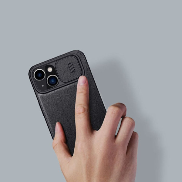 NILLKIN CASE CAMERA COVER TIL IPHONE 14PLUS GRÅ