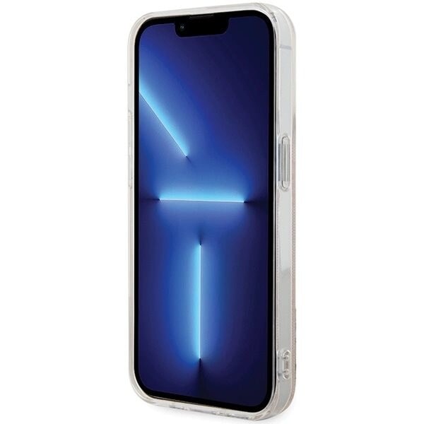 Guess IML 4G MagSafe beskyttelsesdeksel til iPhone 15 Pro - rosa