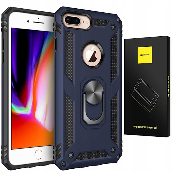 Spacecase Case Cover För Iphone 6 7 8 Plus Sc Ring Nx Blå