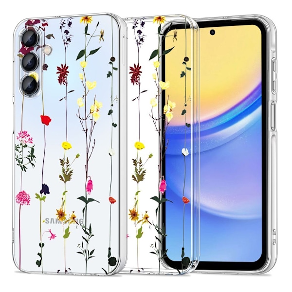 TECH-PROTECT FLEXAIR+ GALAXY A55 5G HAGEBLOMSTER