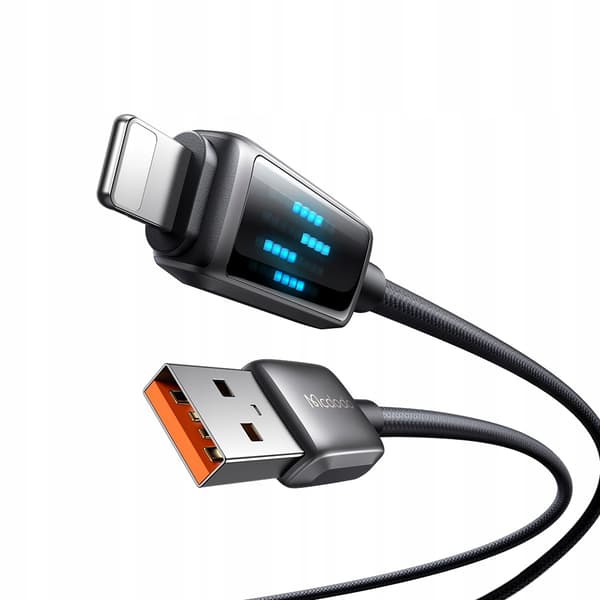 MCDODO LADDARE USB BLIXT SNABB LADDNINGSKABEL FÖR IPHONE 1M LED