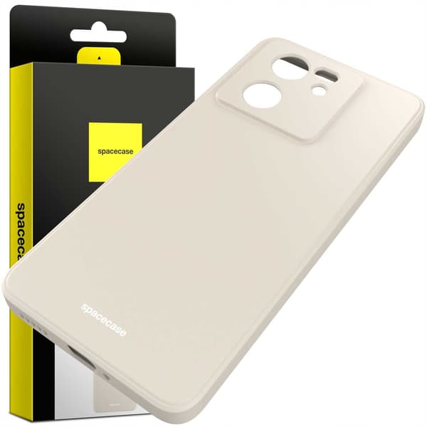 Spacecase Silikonfodral För Xiaomi 13T 13T Pro Bone