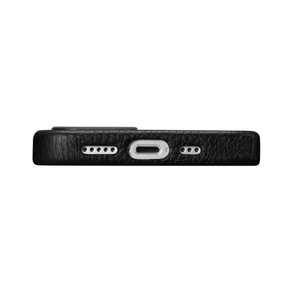 ICARER CASE CASE LÆDERCOVER MED MAGSAFE TIL IPHONE 14+ SORT