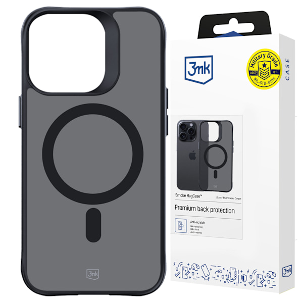 APPLE IPHONE 13 PRO MAX - 3MK SMOKE MAGCASE