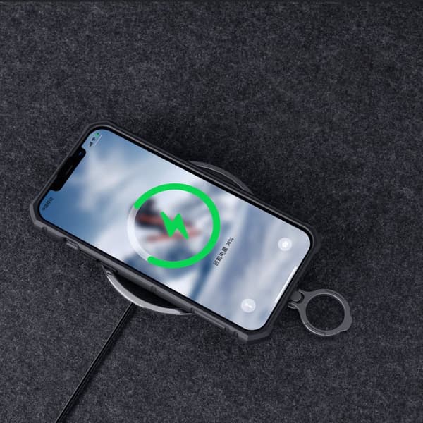 NILLKIN CASE COVER RING STATIV TIL IPHONE 14+ BLÅ