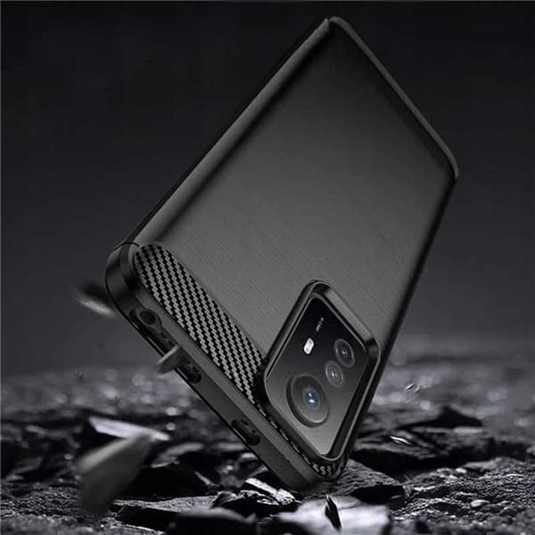 Spacecase Carbon Case För Xiaomi Redmi Note 12S Svart