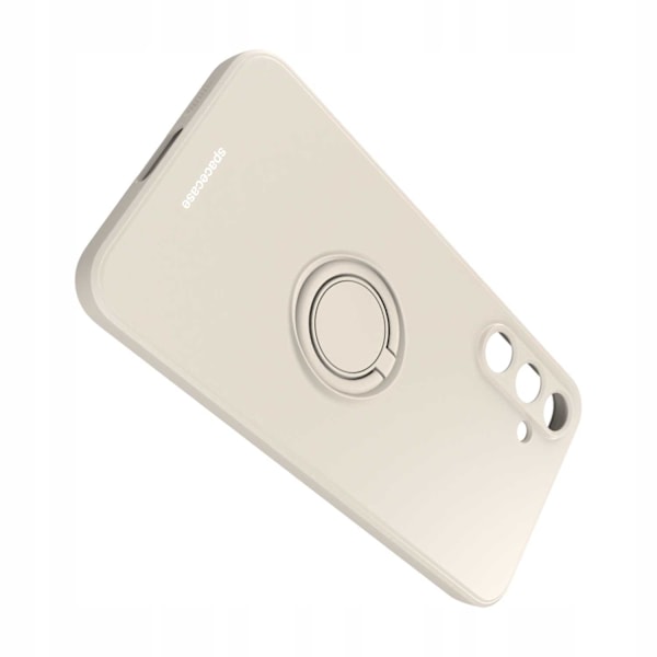 Spacecase Silikonecase Ring För Galaxy S23 Fe Bone 5G