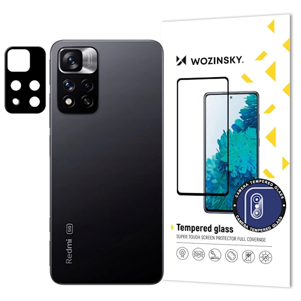 WOZINSKY HÆRDET GLAS TIL HELE KAMERAET TIL REDMI NOTE 11 PRO+/11 PRO