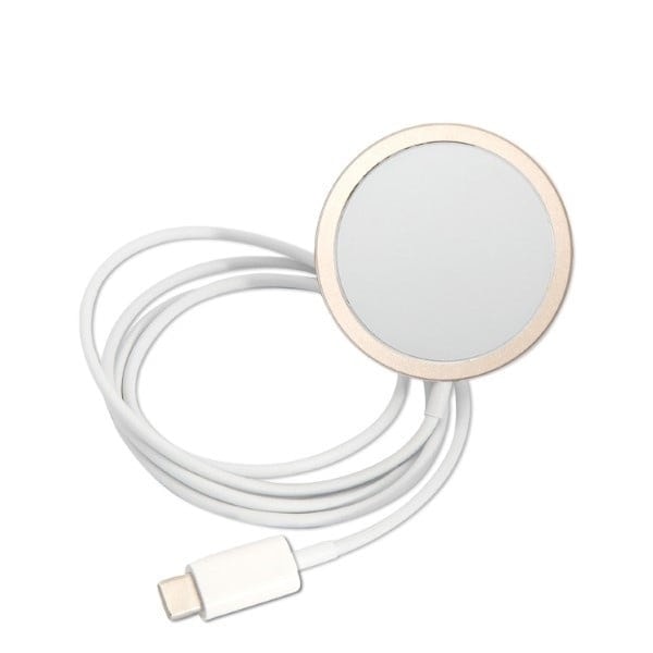 Guess sett MagSafe lader + veske iPhone 14 6.1 blå 4G Print (GUBPP14SH4EACSB)