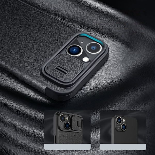 NILLKIN CASE CAMERA COVER TIL IPHONE 14PLUS GRÅ