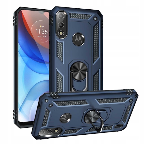 Spacecase Case Cover Till Motorola E7 E7I Power Blue