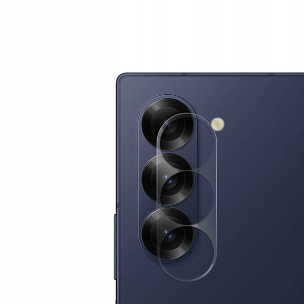 Rymdfodral Härdat Glas För Samsung Galaxy Med 6 Vika Kameraglas