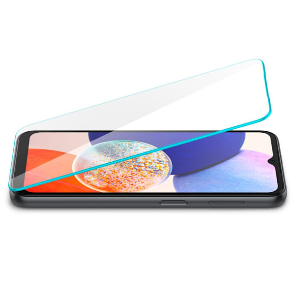 HÆRDET GLAS SPIGEN GLAS.TR SLIM 2-PACK GALAXY A14 4G / 5G CLEAR