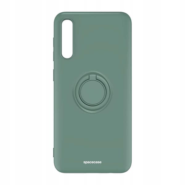 Spacecase Silikonecase Ring För Samsung Galaxy A70 Green Cover