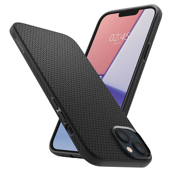 SPIGEN LIQUID AIR IPHONE 14 MATT SVART
