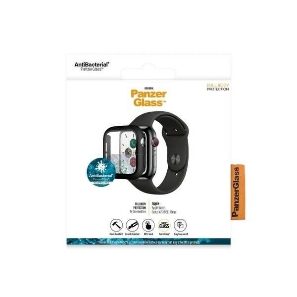 PanzerGlass Full Body Case for Apple Watch 4/5/6/SE 40mm - Svart
